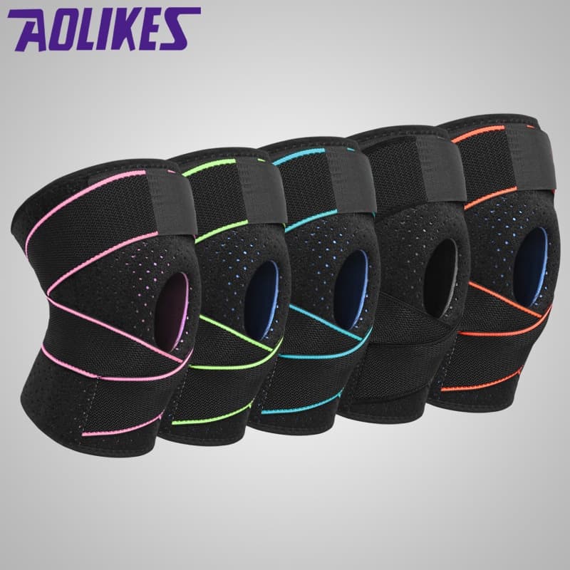 AOLIKES 7908 Knee Pad Pelindung Lutut Knee Support Decker Deker Lutut Gym Fitness