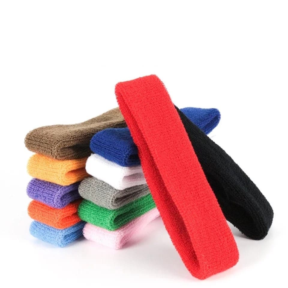 Headband Hairband Sport Running Head Band Pria Wanita Tenis AOLIKES 2106 Pengikat Kepala Bandana