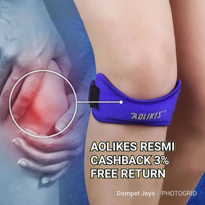 AOLIKES 7919 Knee Support Knee Pad Deker Pelindung Lutut