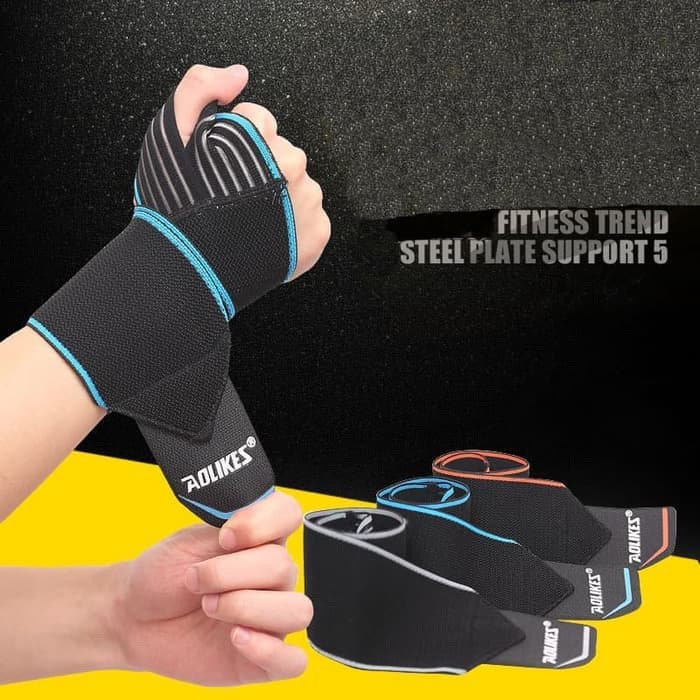 AOLIKES 1540 Hand Wrap Wrist Weight Lifting Handwrap Strap