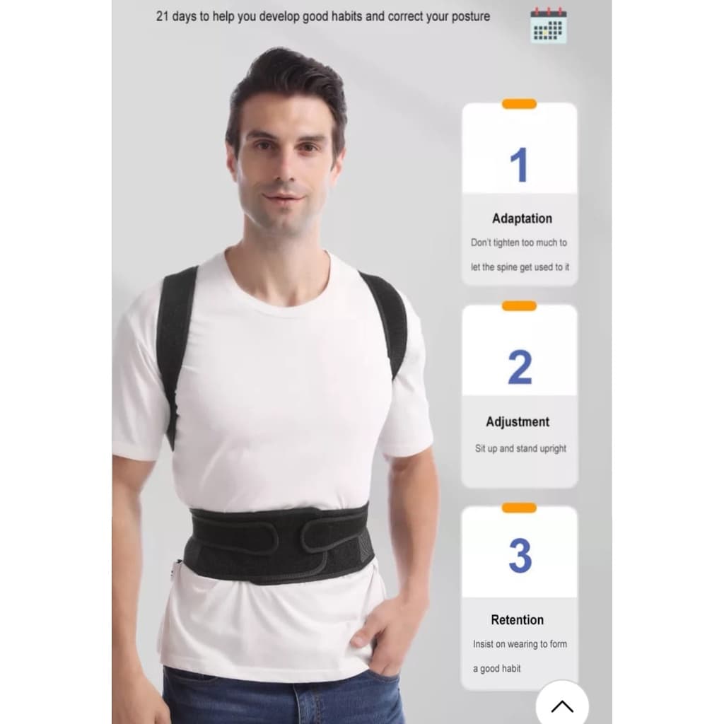 AOLIKES 3110 Penyangga Punggung Penegak Punggung Back Posture Corrector