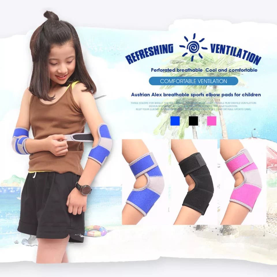 AOLIKES 0241 Elbow Support Pelindung Lengan Siku Anak Elbow Pad Dekker