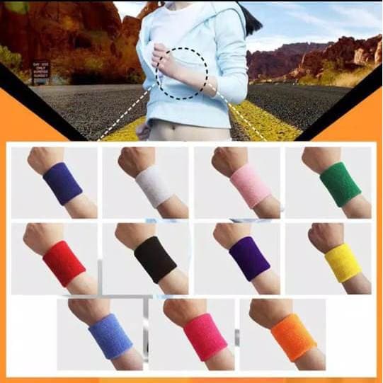 AOLIKES 0230 Mini Wrist Band Wristband Handband Hand Wrist Pergelangan Tangan