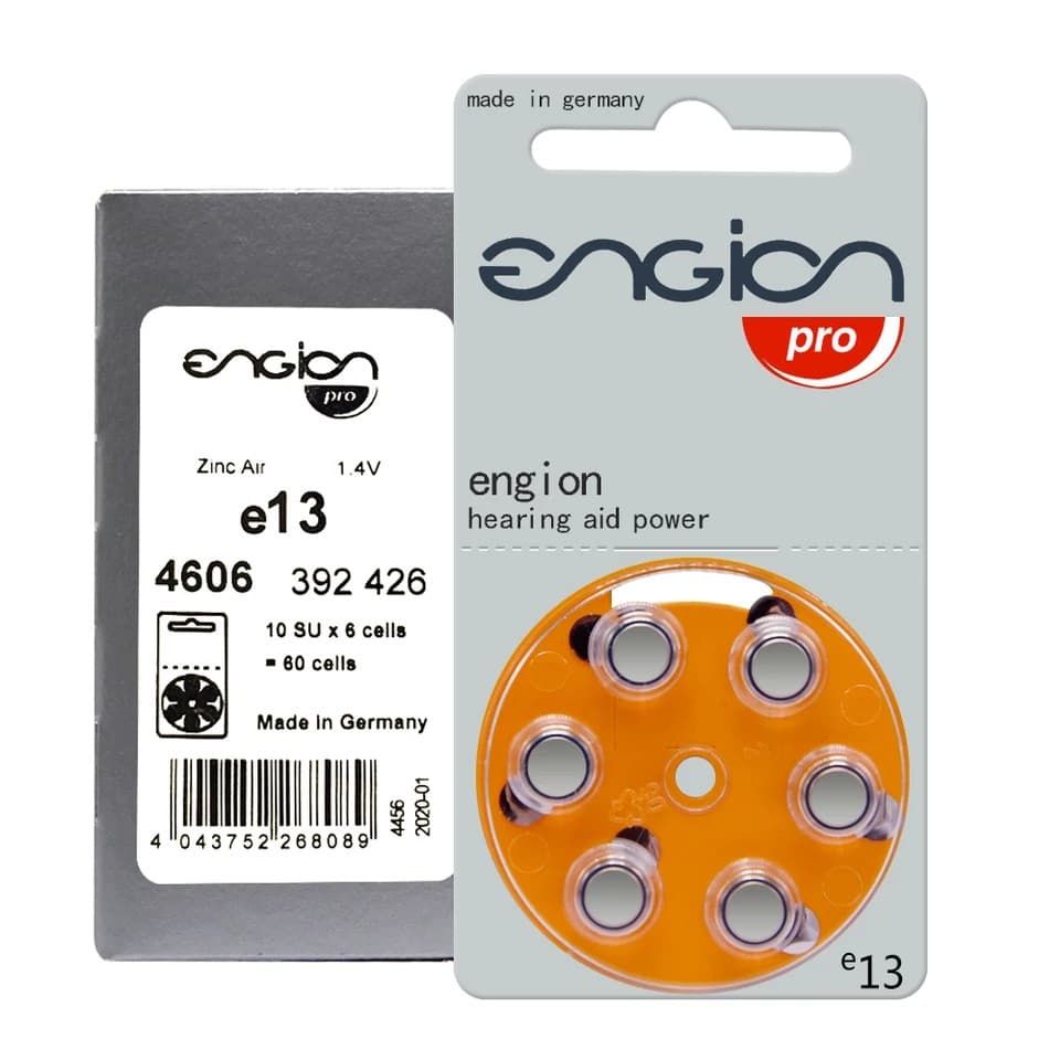 Baterai E13 E10 E675 E312 - Baterai P13 P10 P675 P312 ENGION - Baterai Power One Alat Bantu Dengar
