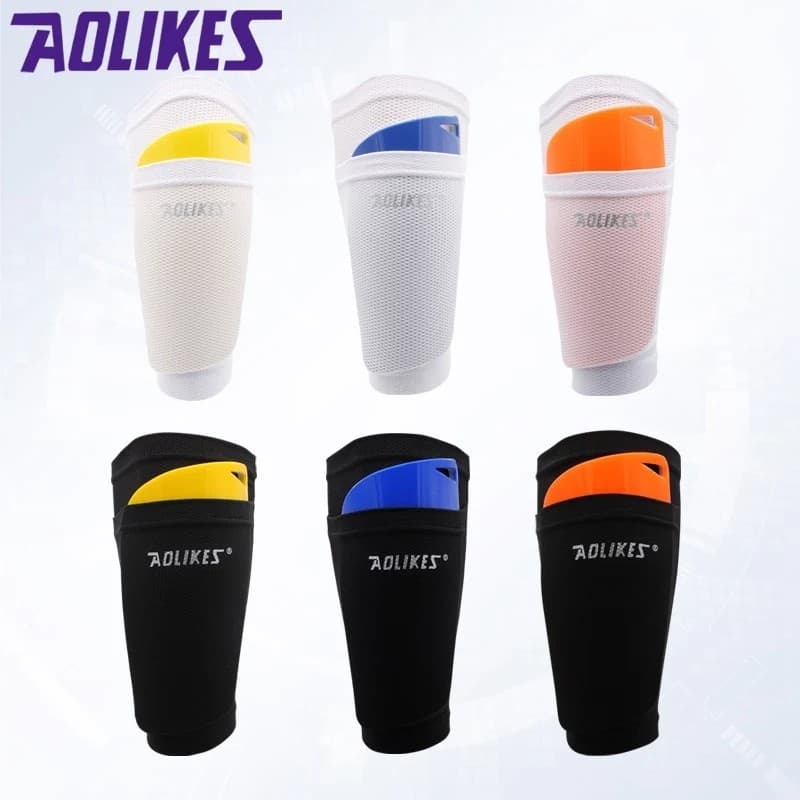 Shin Guard Sleeve AOLIKES 7968 Pelindung Tulang Kering Olahraga Sarung Dekker Deker Betis