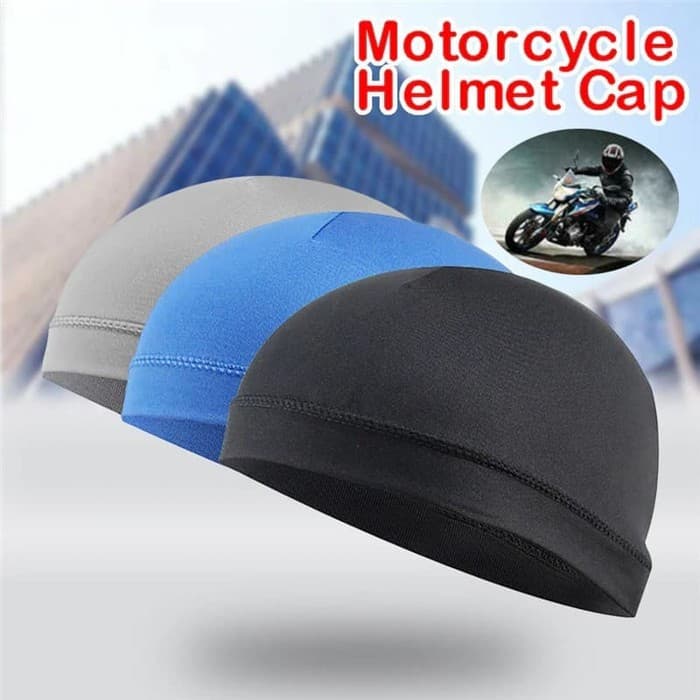 PREMIUM Penutup Kepala - Helm Motor - Topi Kupluk Pria - Cover Helm K1