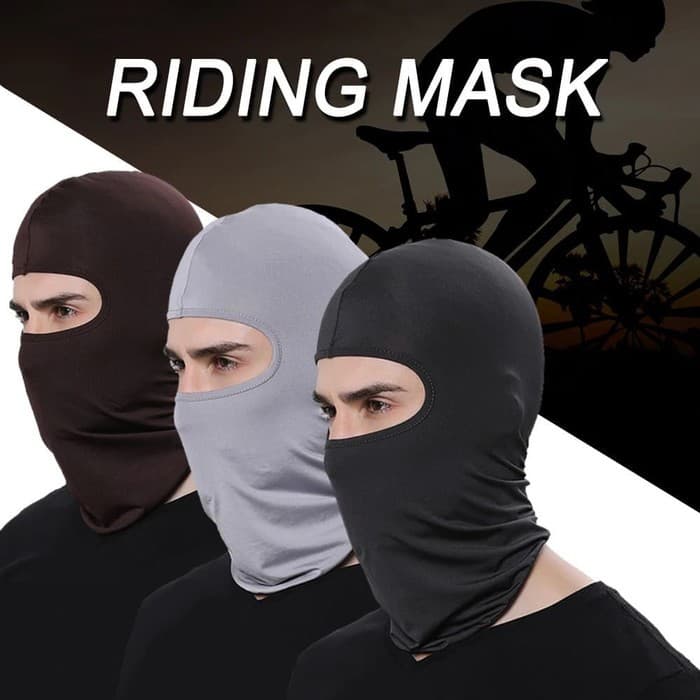 PREMIUM 011 Masker Motor - Masker Full Face - Masker Ninja - Balaclava Sarung Kepala Helm