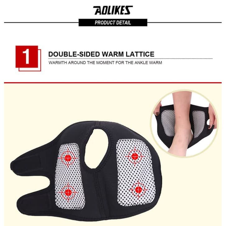 AOLIKES 1050 Ankle Support Strap Ankle Leg Support Pemanas Penghangat Kaki Ankle