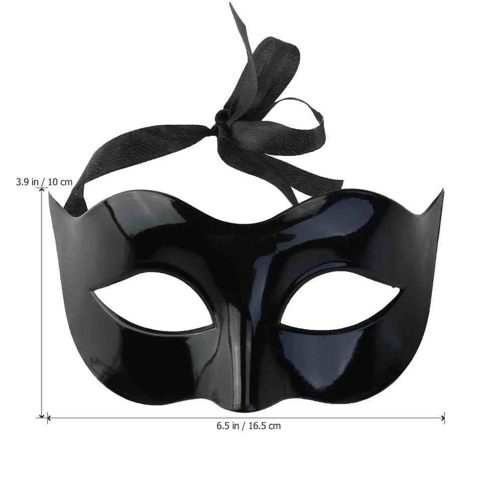 Topeng Pesta Party Mask Topeng Pria Halloween Topeng Wanita - Polos