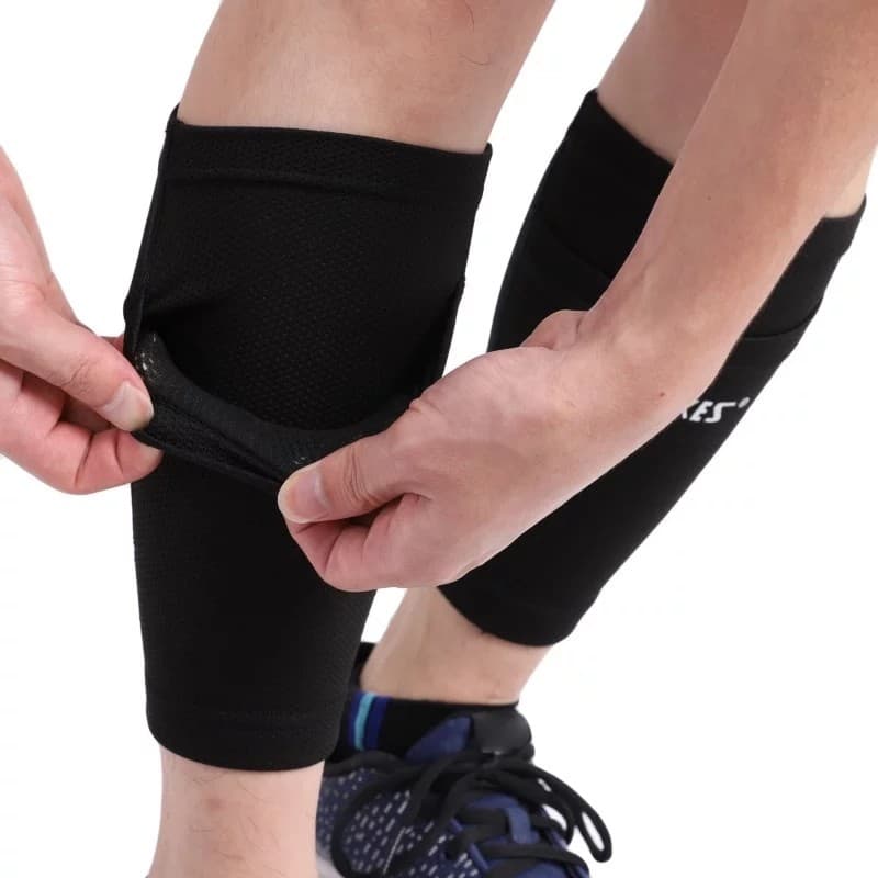 Shin Guard Sleeve AOLIKES 7968 Pelindung Tulang Kering Olahraga Sarung Dekker Deker Betis