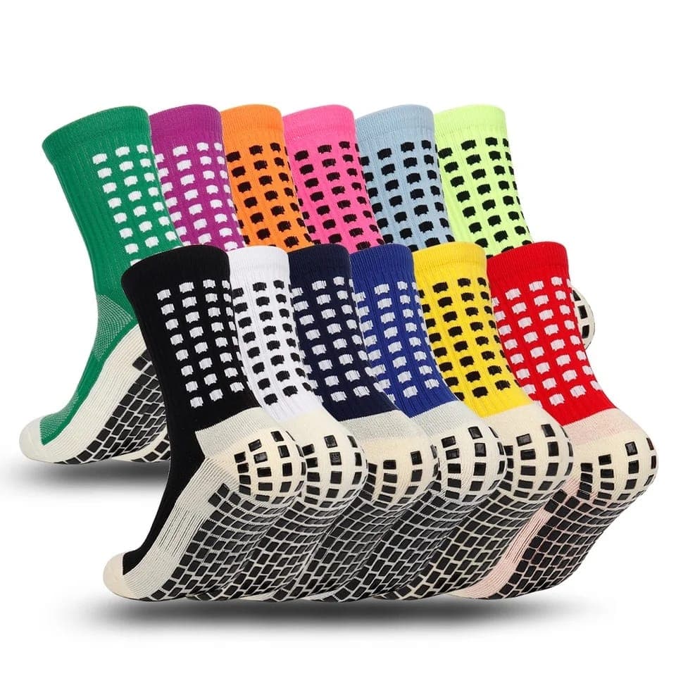 Kaos Kaki Pendek Futsal Sepak Bola Takraw Voli Sport ANTI SLIP Fox GRIP Socks Basket Badminton