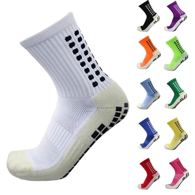 Kaos Kaki Pendek Futsal Sepak Bola Takraw Voli Sport ANTI SLIP Fox GRIP Socks Basket Badminton