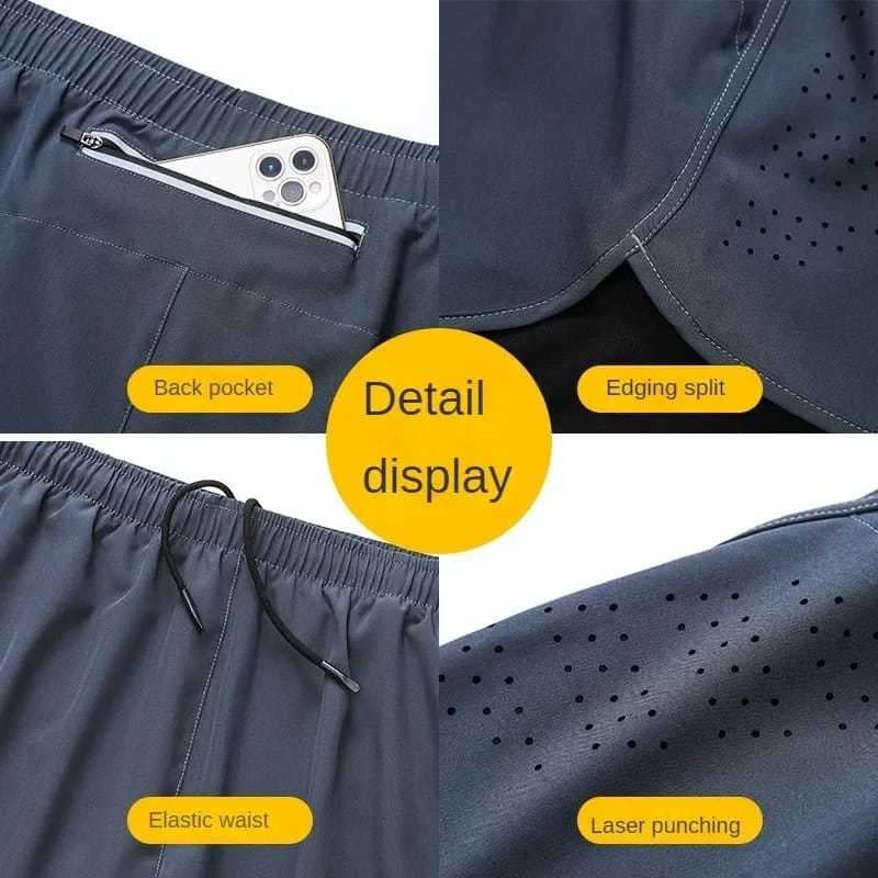 DK11 Celana Panjang Olahraga Pria Lari Gym Fitness Training - Celana Panjang Legging Running Sport Pria