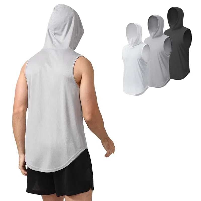 BX002 Singlet Gym Pria Hoodie Hodie Baju Training Pria Hoodie Hodie - Kaos Training Pria Gym Fitness