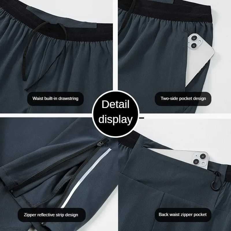 JG88 Celana Panjang Olahraga Pria Lari Gym Fitness Training - Celana Panjang Legging Running Sport Pria