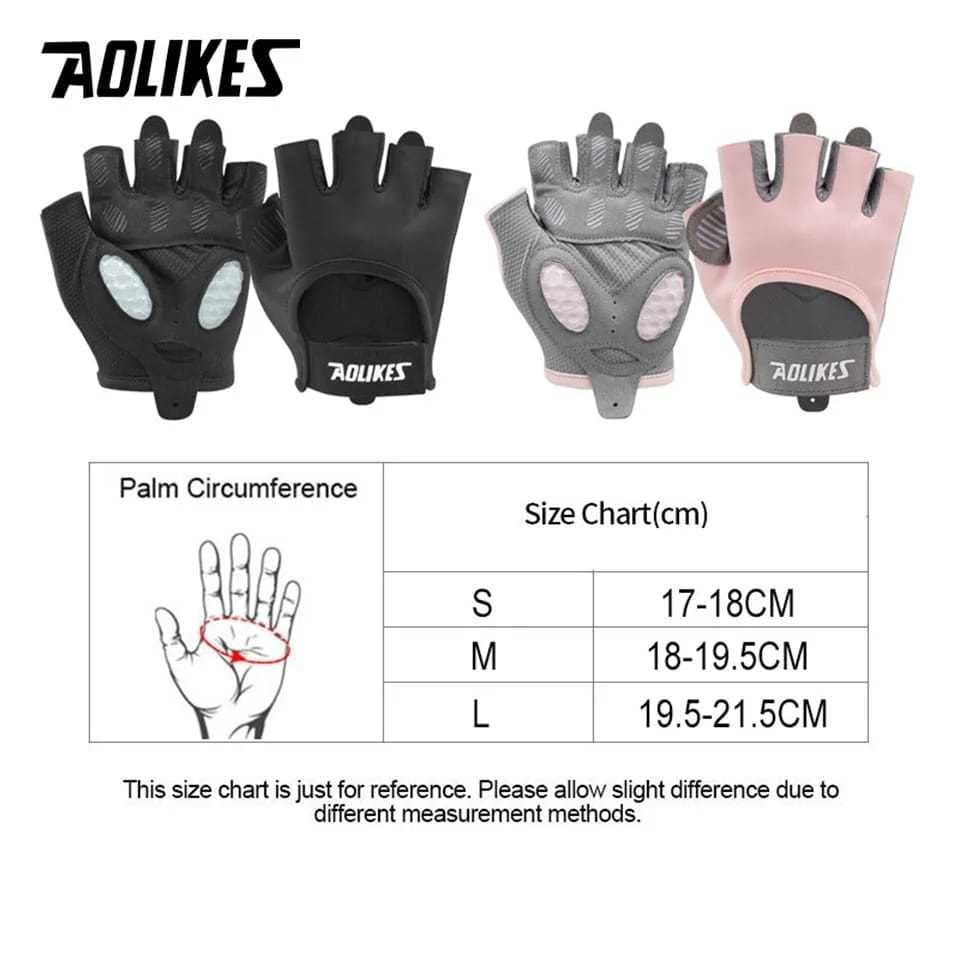 AOLIKES HS121 Sarung Tangan Olahraga Training Bodybuilding Fitness Glove Sport Angkat Beban