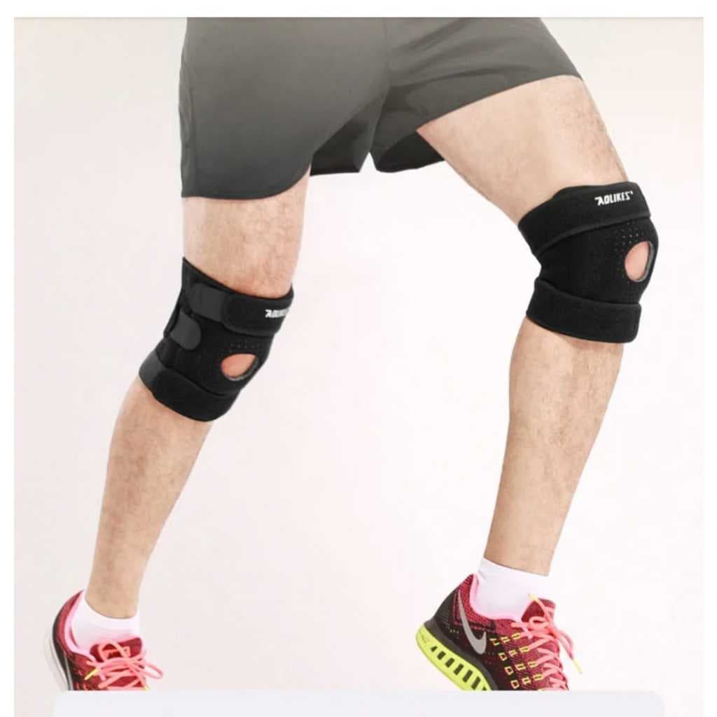 AOLIKES 7906 Terapi Lutut Deker Pellindung Lutut Knee Decker Support