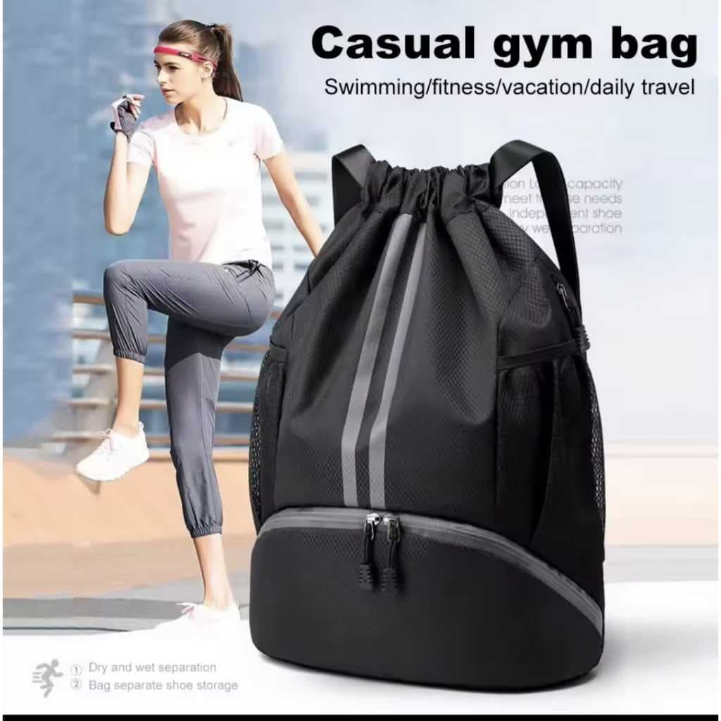 Tas Ransel Pria Wanita -Tas Ransel Travel - Tas Gym Fitness Travelling - Backpack Travel - Ransel Anti Air LT01