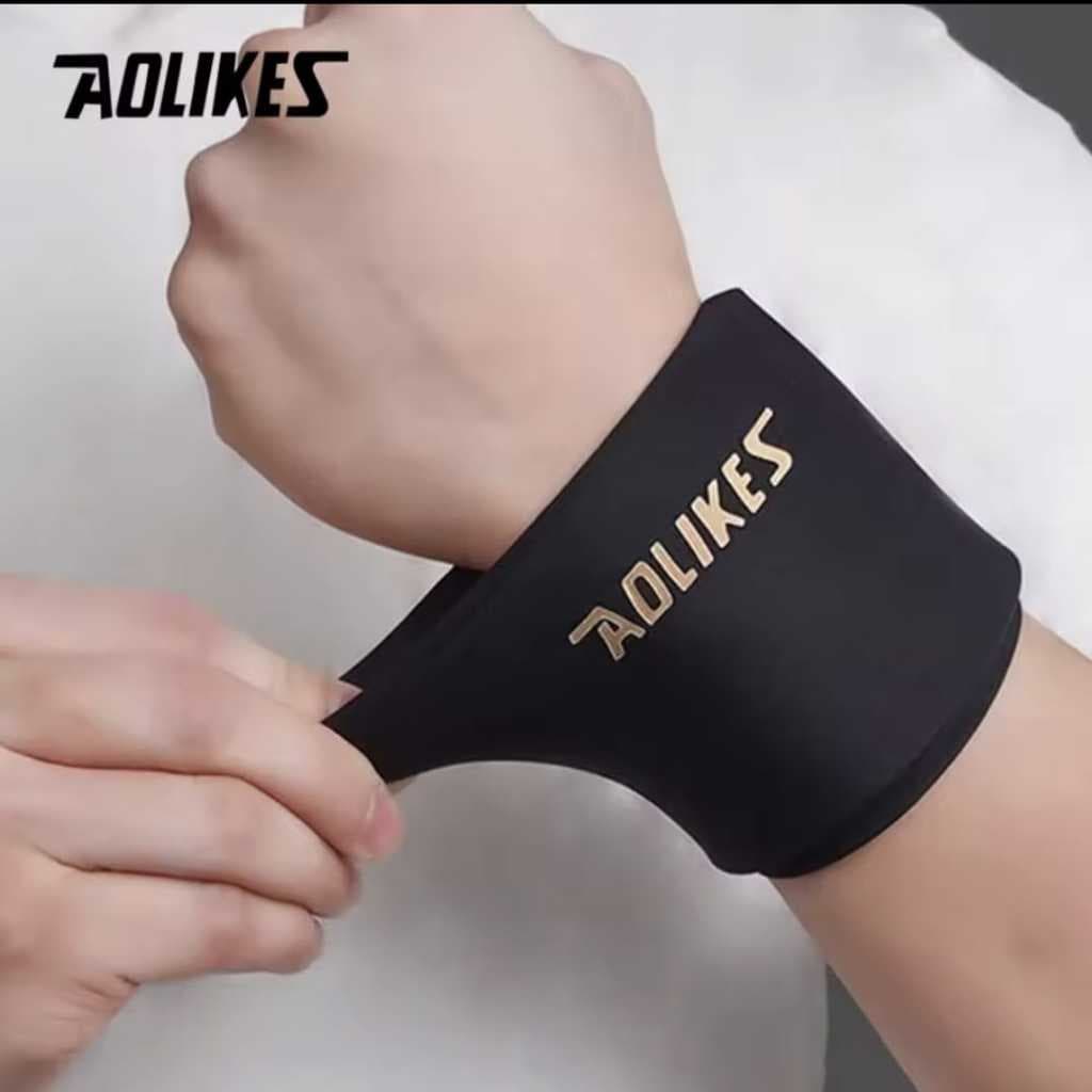 Wristband Gel Ice Pack Hot Kompres - Pelindung Pergelangan Tangan Cedera & Keseleo - Wrist Band Guard AOLIKES 3702