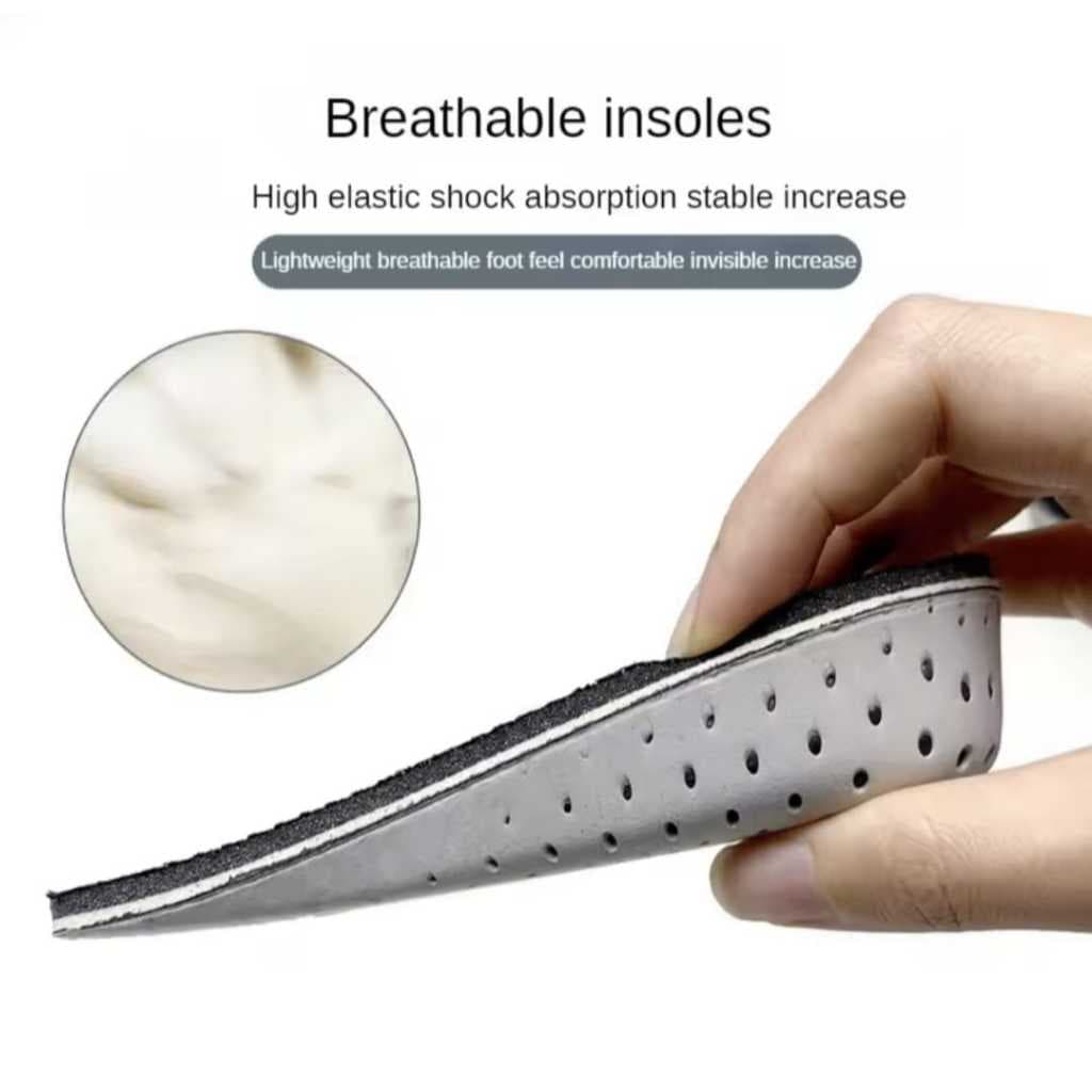 Sol Sepatu - Insole Sepatu - Alas Sepatu - Peninggi Penambah Tinggi Badan