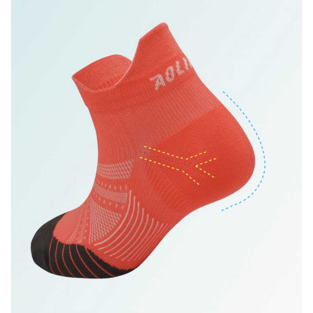 Kaos Kaki Pendek Futsal Sepak Bola Takraw Voli Sport ANTI SLIP Fox GRIP Socks Basket AOLIKES 4101
