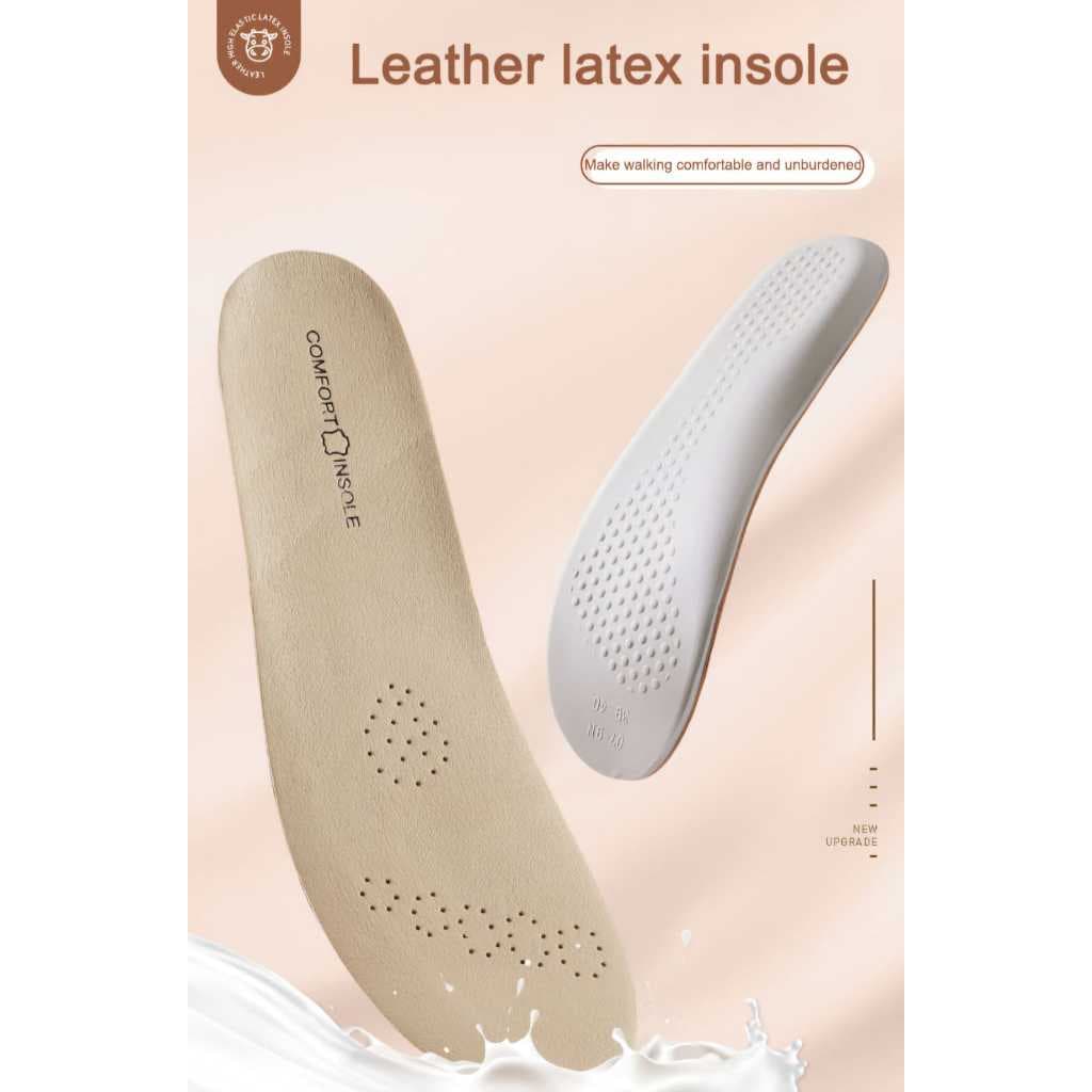 Insole Sepatu Anti Pegal Bahan Latex Premium Sol Sepatu Super Empuk SOLA