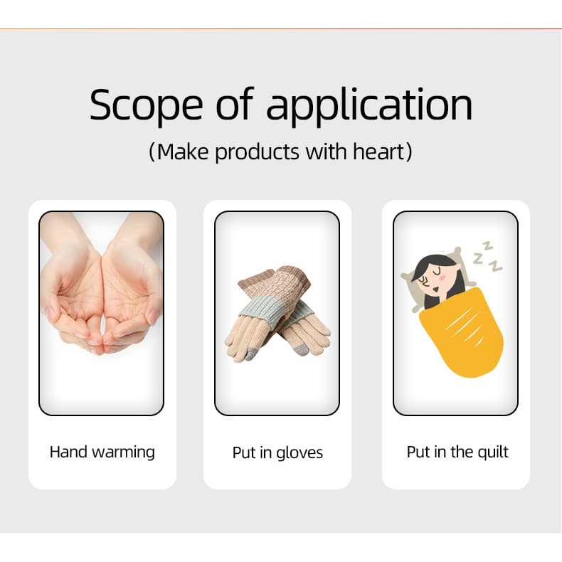 Penghangat Tangan Kaki - Hand Warmer Foot Warmer - Foot Hand Warmers Self Heating Camping Gunung Hiking Liburan Luar Negeri Musim Dingin