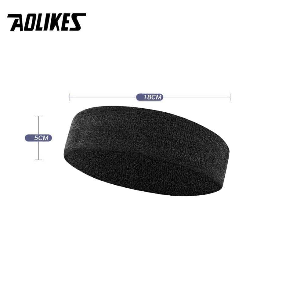 Headband Hairband Sport Running Head Band Pria Wanita Tenis AOLIKES 2106 Pengikat Kepala Bandana