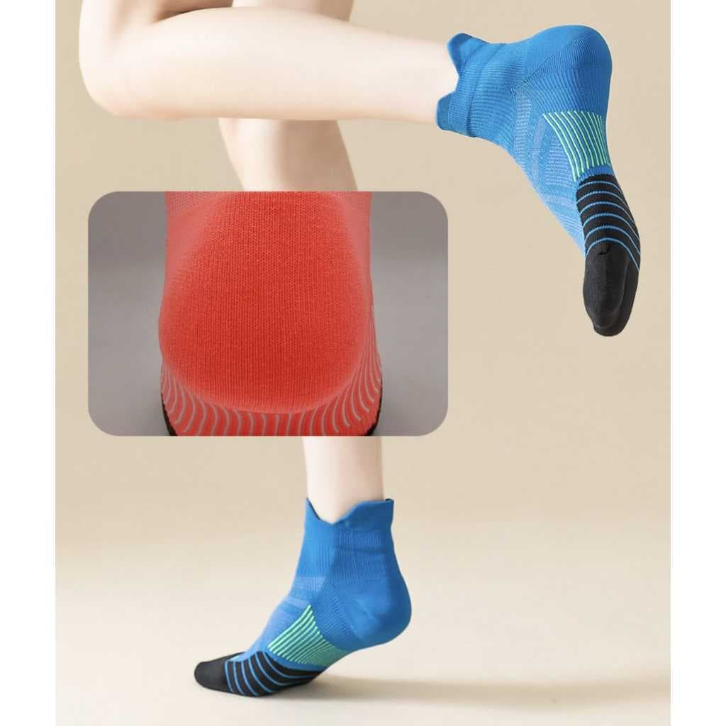 Kaos Kaki Pendek Futsal Sepak Bola Takraw Voli Sport ANTI SLIP Fox GRIP Socks Basket AOLIKES 4101
