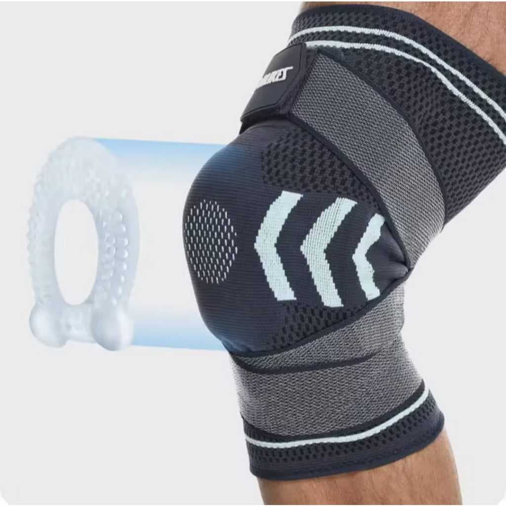 AOLIKES 7731 Knee Support Knee Pad Pelindung Lutut Deker Dekker Lutut Futsal Lari Gym Fitness