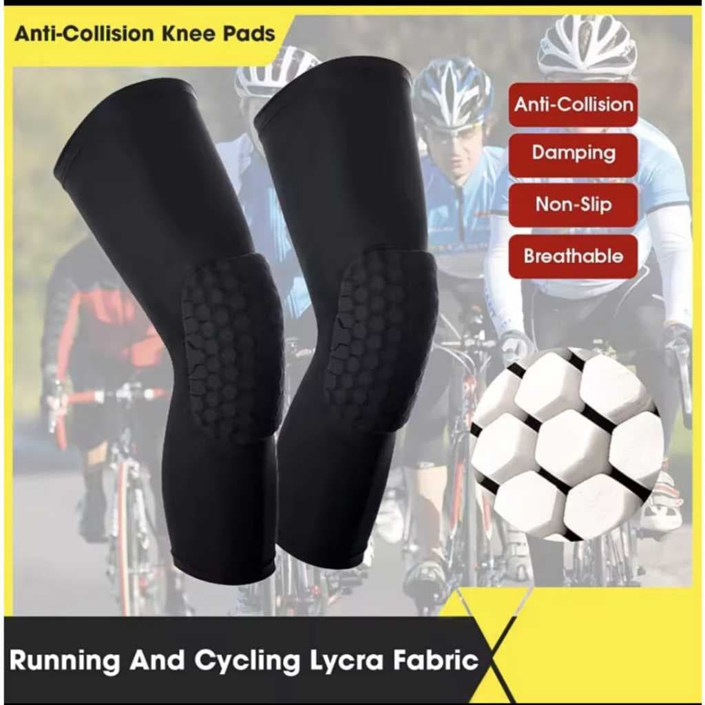 Leg Sleeve Basket Kids Bantalan Pelindung Lutut Olahraga Basket Anak Deker Lutut Anak Support Play Sport Basketball