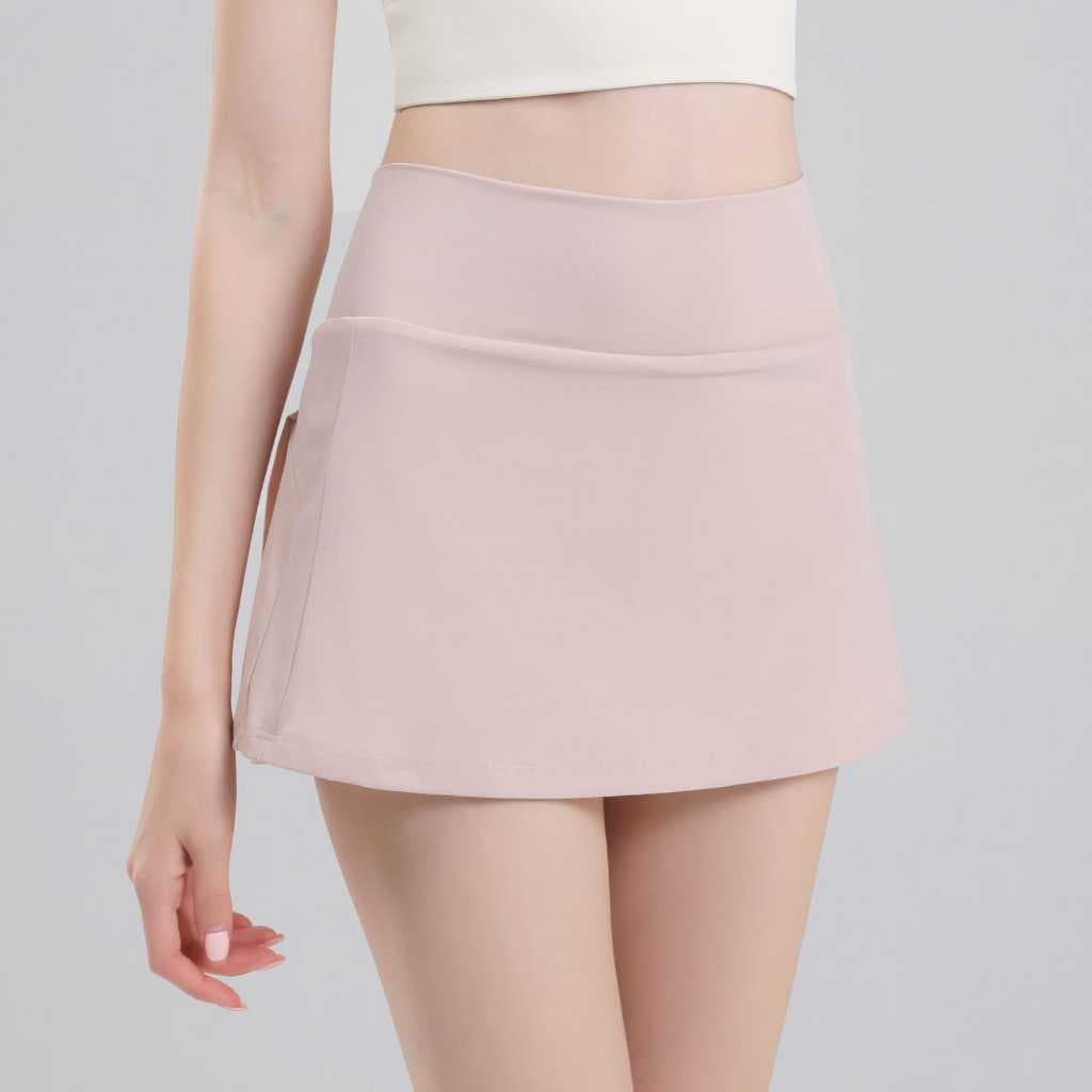 LQ73 Celana Rok Senam Wanita Training Sport Pendek Aerobik Gym Yoga - Celana Tenis Olahraga Wanita