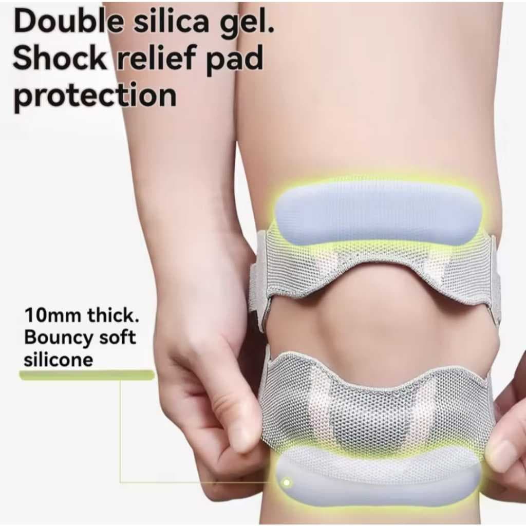 AOLIKES 8502 Knee Support Deker Pelindung Lutut Olahraga Terapi Lutut Penyangga Lutut Nyeri Cedera Lutut