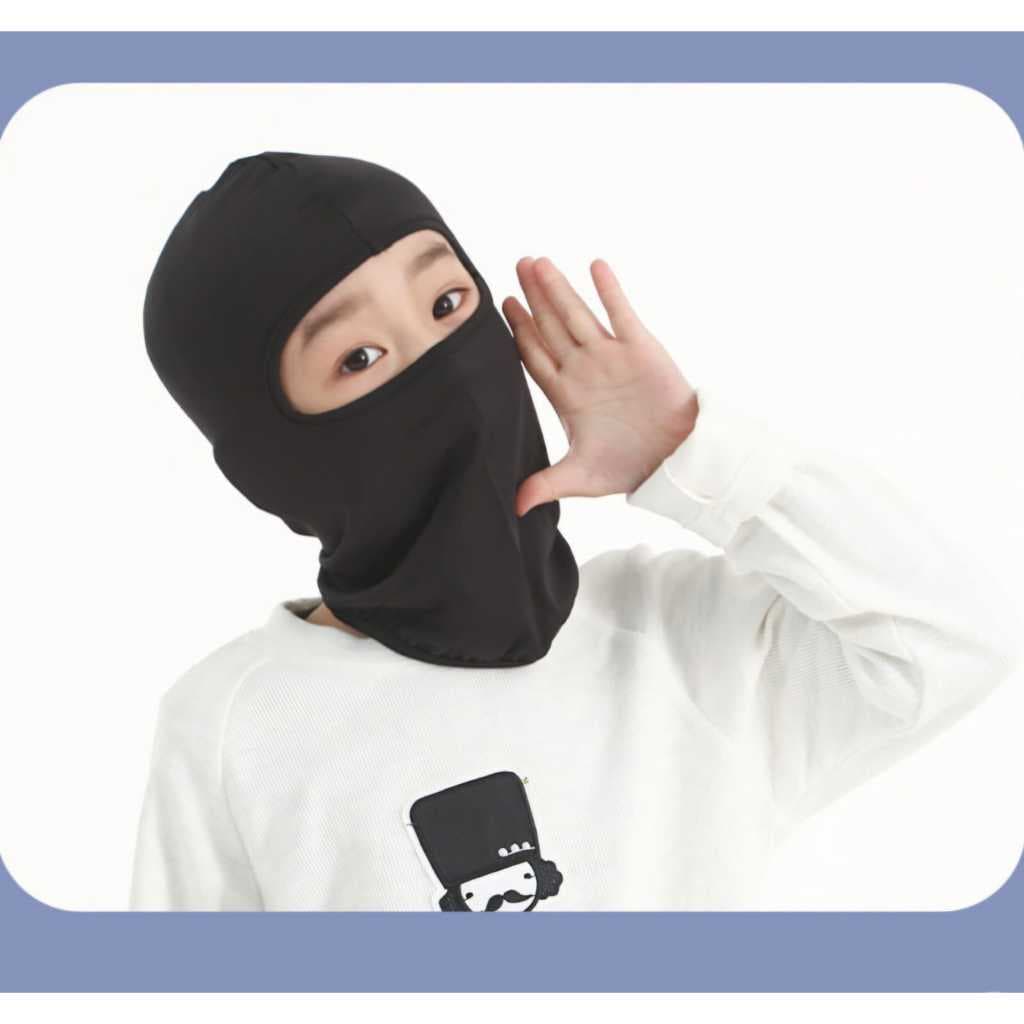 Masker Ninja Balaclava Anak Anti Debu Pelindung Wajah Motor Sepeda Olahraga - RTC