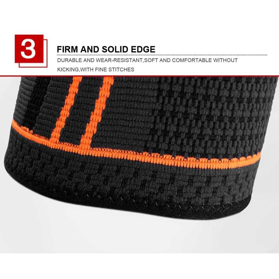 AOLIKES 7723 Knee Support Knee Pad Pelindung Lutut Decker Deker Lutut Cedera Gym Tenis Lari Padel