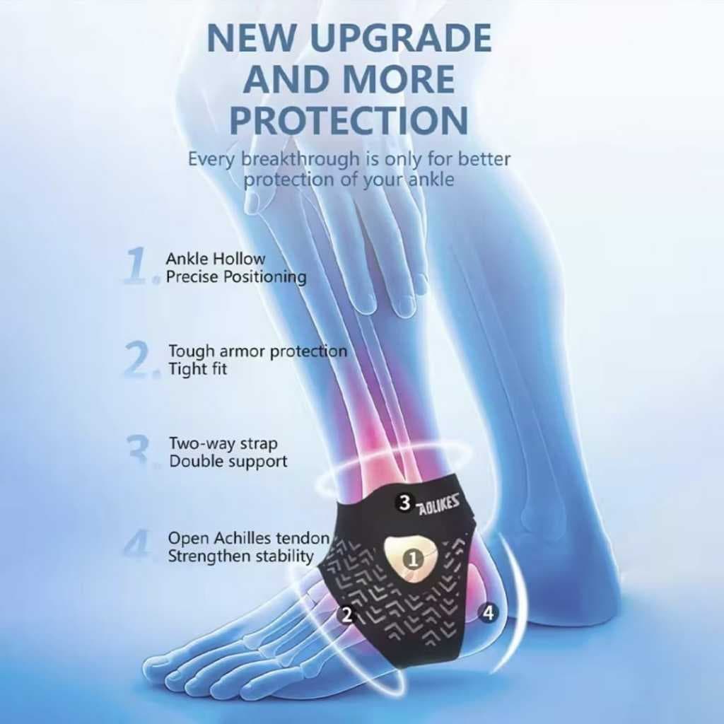 AOLIKES 7140 Ankle Support Strap Pelindung Ankle Engkel Kaki Anti Cedera Keseleo Pergelangan Kaki