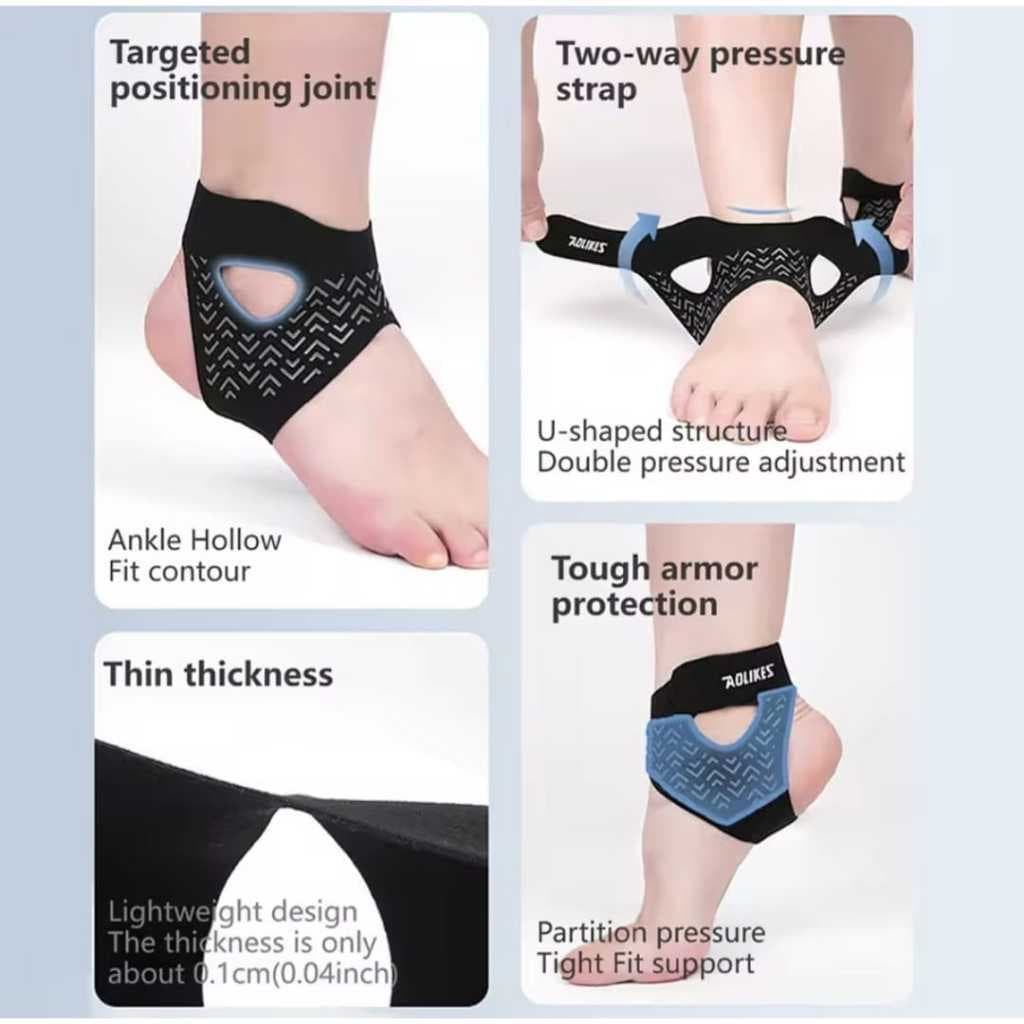 AOLIKES 7140 Ankle Support Strap Pelindung Ankle Engkel Kaki Anti Cedera Keseleo Pergelangan Kaki