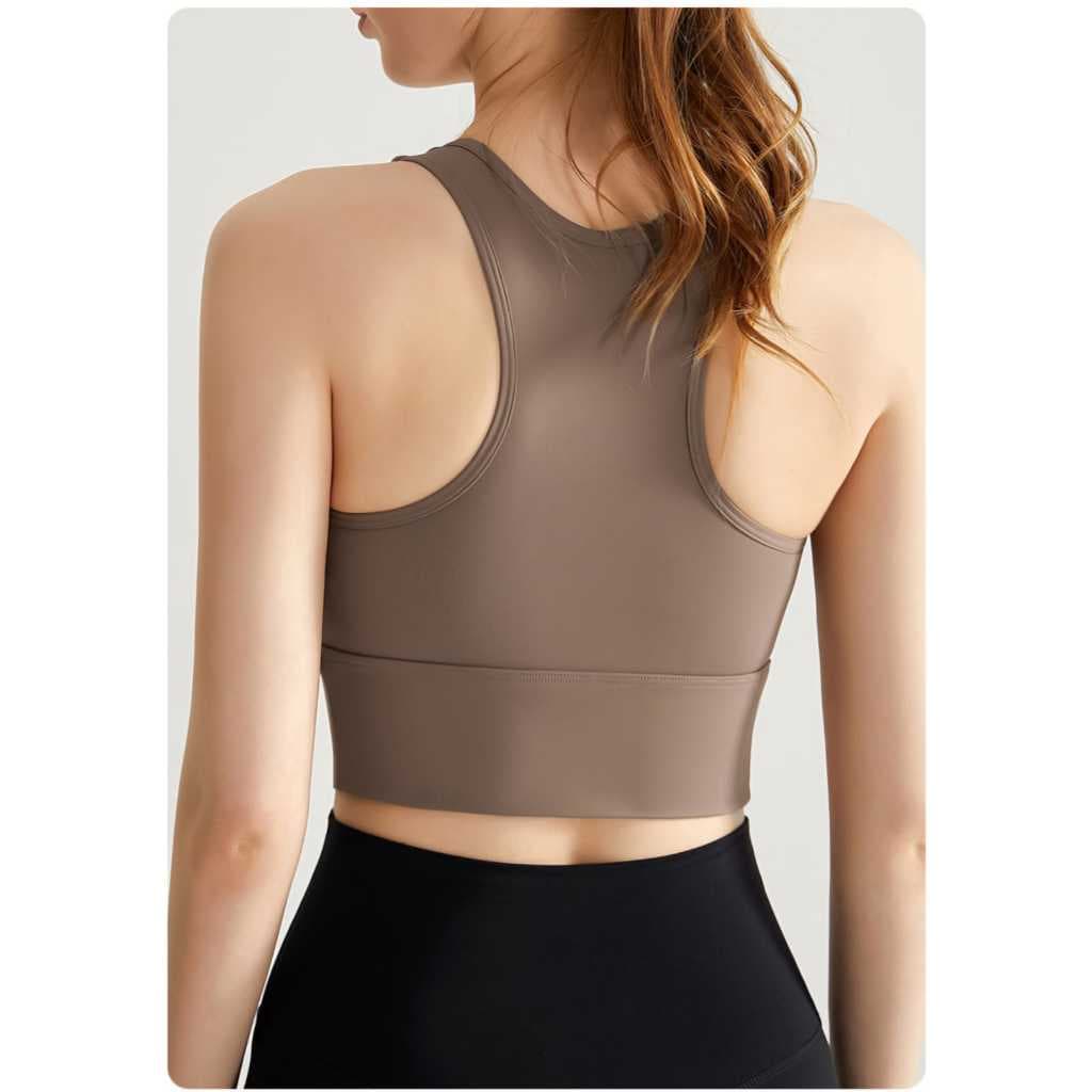 WX236 Bra Olahraga Wanita Shockproof Bra Olahraga Rompi Pelangsing Sport Bra Padel Tenis Golf Yoga