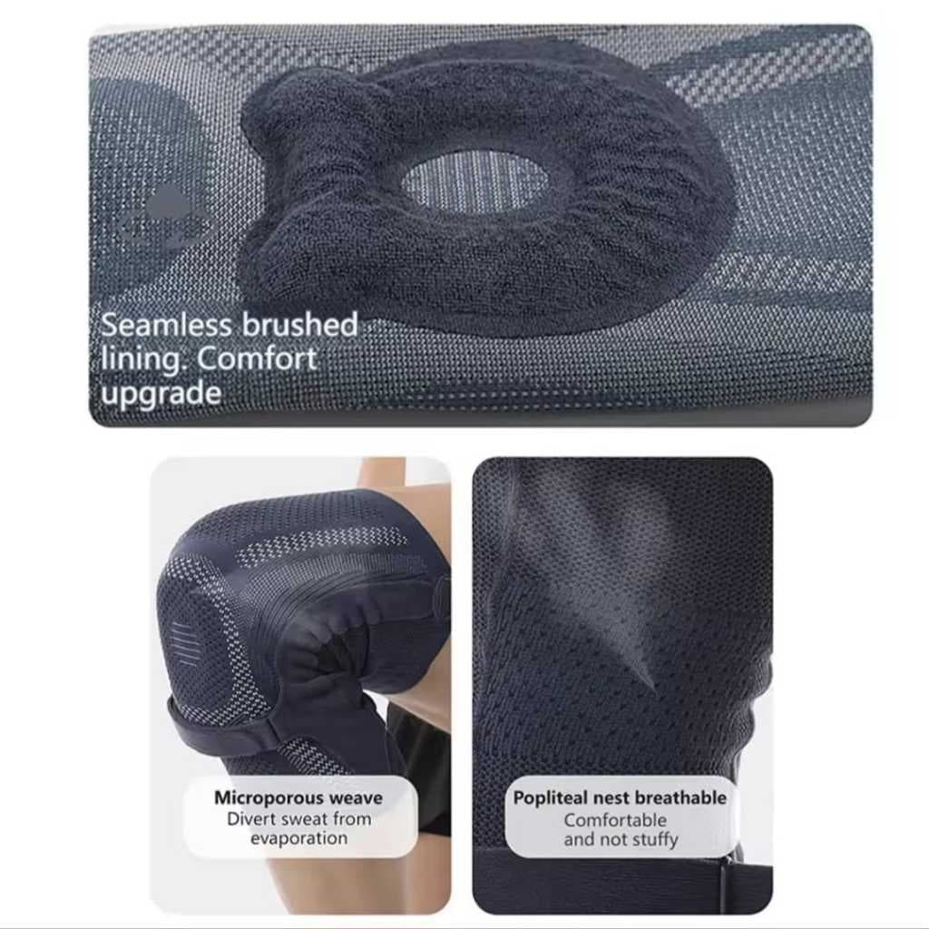 AOLIKES 8603 Deker Pelindung Lutut Knee Support Pad Penyangga Lutut Lari Gym Fitnes Padel Tenis
