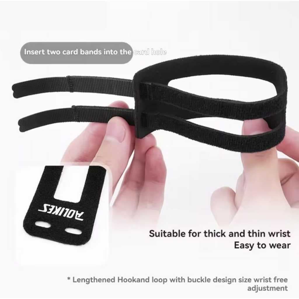 AOLIKES 1531 Wrist Band Wrap Support Pelindung Pergelangan Tangan Tenis Gym Fitness Anti Cidera