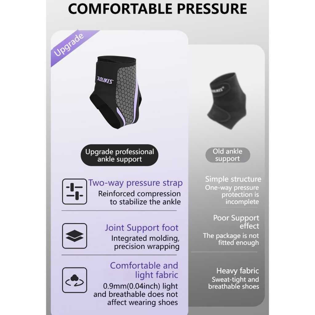 AOLIKES 7141 Ankle Support Strap Pelindung Ankle Engkel Kaki Anti Cedera Keseleo Pergelangan Kaki