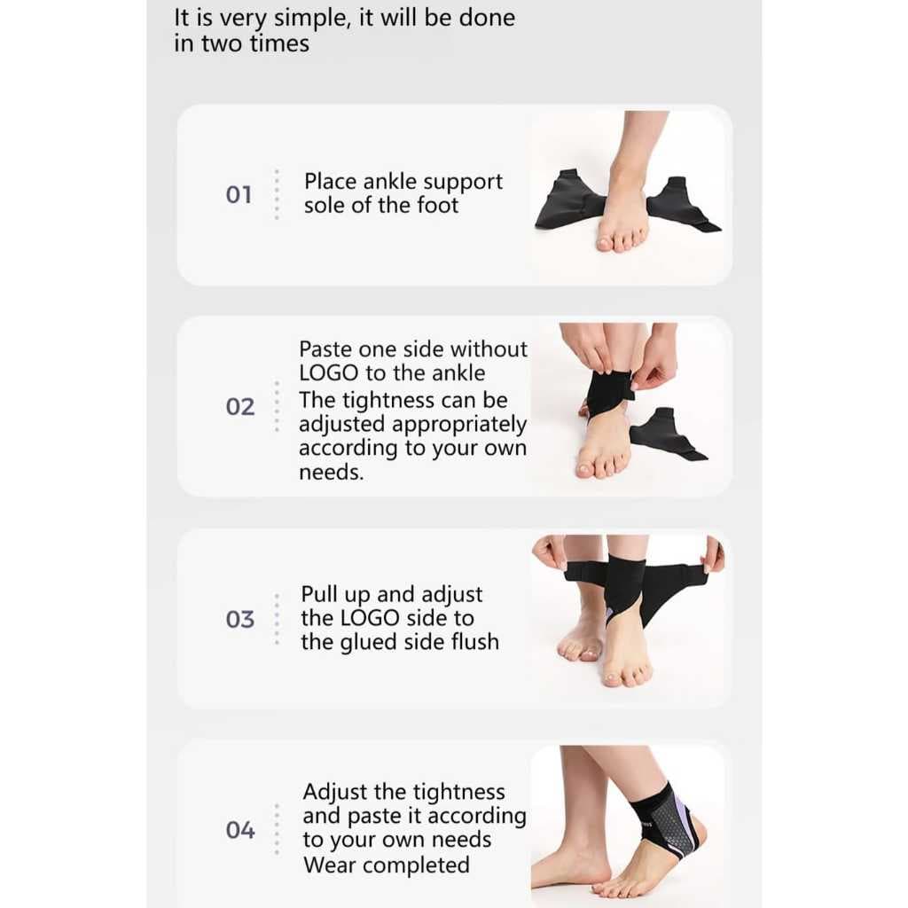 AOLIKES 7141 Ankle Support Strap Pelindung Ankle Engkel Kaki Anti Cedera Keseleo Pergelangan Kaki