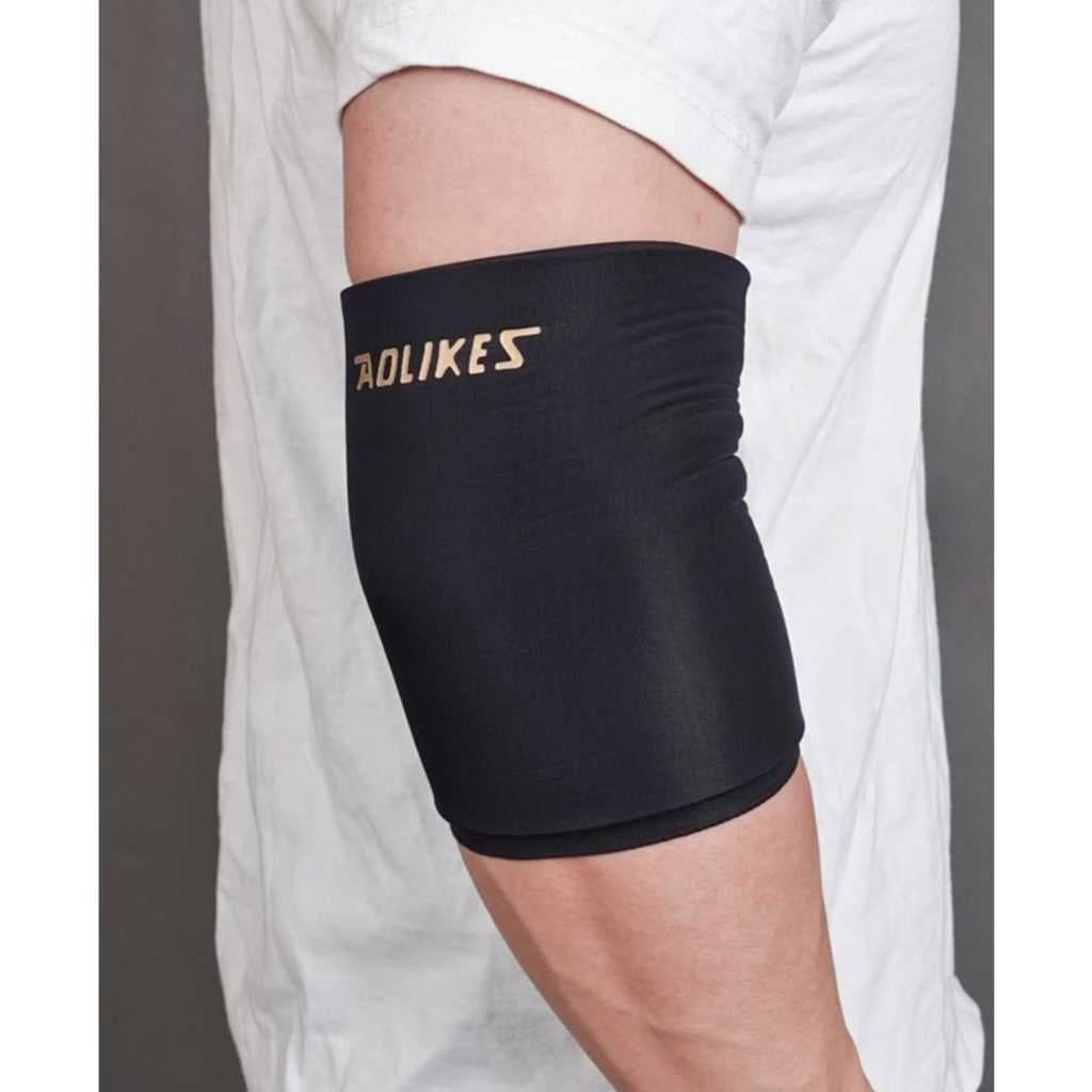 AOLIKES 3705 Elbow Support Gel Ice Pack Hot Kompres - Deker Siku Terapi Nyeri Cedera Olahraga Arthritis Tenis Elbow