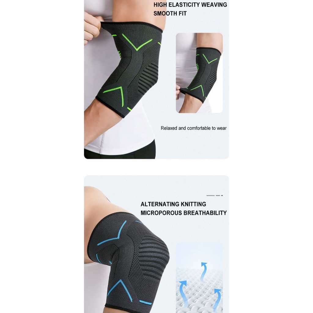 Elbow Support Elbow Pad Deker Dekker Siku Pelindung Siku Olahraga AOLIKES 7540 Gym Fitness Lari