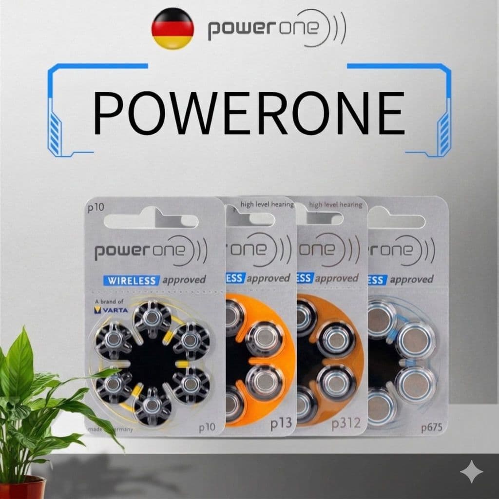 Baterai E13 E10 E675 E312 - Baterai P13 P10 P675 P312 ENGION - Baterai Power One Alat Bantu Dengar