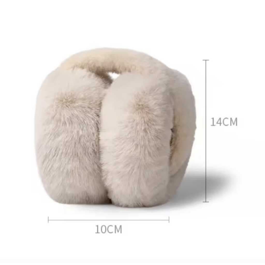Earmuff Penutup Penghangat Telinga Kuping Bulu Musim Dingin Ear Cover Anti Bising