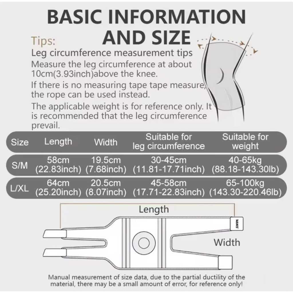 AOLIKES 7613 Knee Support Knee Pad Pelindung Lutut Decker Deker Lutut Cedera Gym Tenis Lari Padel