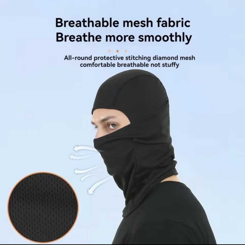Masker Balaclava Ninja Motor Pelindung Kepala Full Face Helm FH02