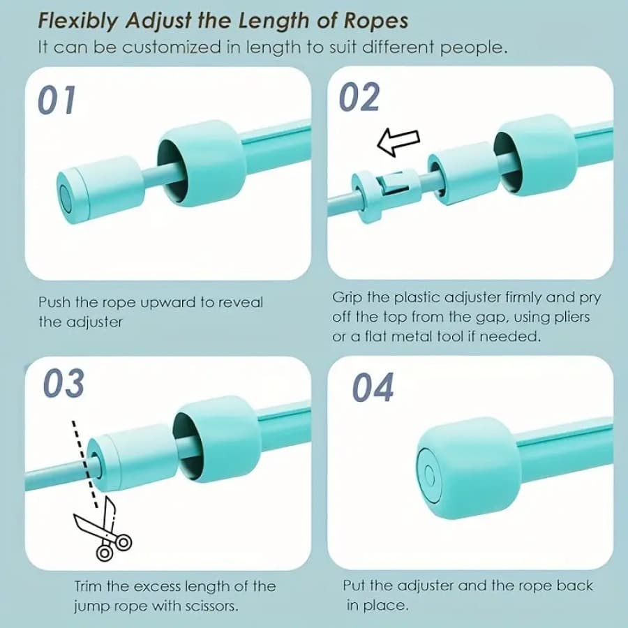 Lompat Tali Skipping Karet Olahraga Dewasa - Tali Lompat Skipping Jump Rope SKIP