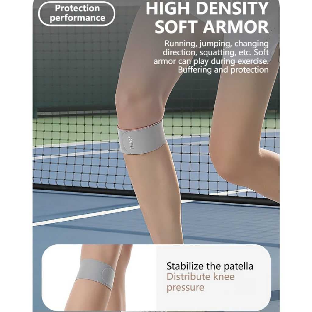 AOLIKES 7925 Knee Support Knee Pad Pelindung Lutut Decker Deker Lutut Cedera Gym Tenis Lari Padel